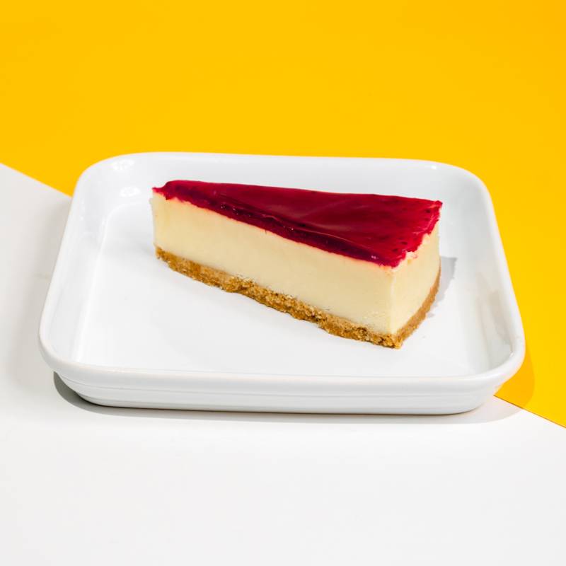 Raspberry Cheesecake Slice